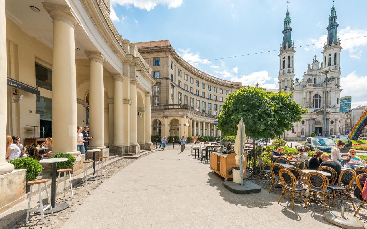 Zbawiciela Square P&O Serviced Apartments ワルシャワ エクステリア 写真