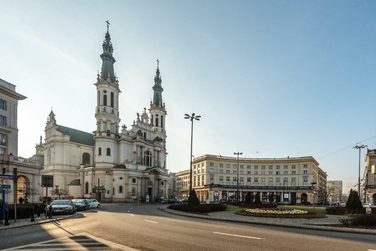 Zbawiciela Square P&O Serviced Apartments ワルシャワ エクステリア 写真